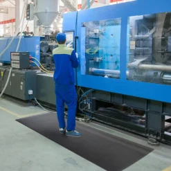 etm Softer-Work-Mat Antivermoeidheidsmat Vinyl Zwart 90 x 60 cm