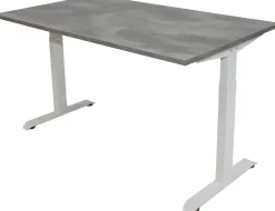 euroseats Bureau Rechthoekig Oxyd Beton T-Voet 1.600 (B) x 800 (D) x 865 (H) mm Metaal