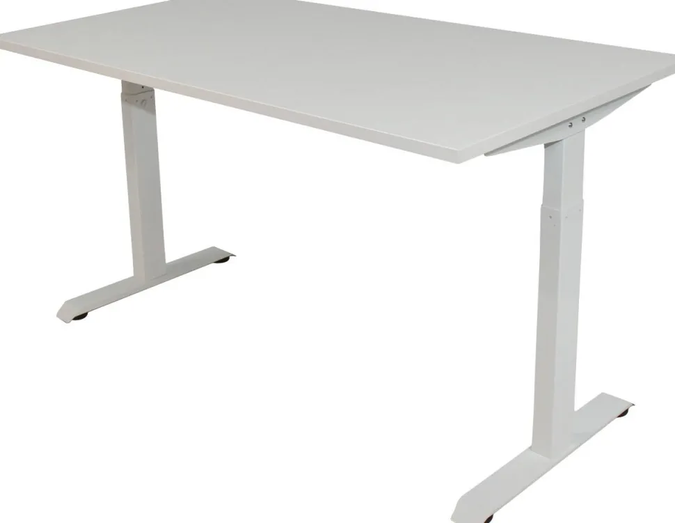 euroseats Bureau Rechthoekig T-Voet 1.600 (B) x 800 (D) x 865 (H) mm Metaal