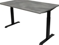 euroseats Bureau Rechthoekig Oxyd Beton T-Voet 1.400 (B) x 800 (D) x 865 (H) mm Metaal