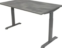 euroseats Bureau Rechthoekig Oxyd Beton T-Voet 1.400 (B) x 800 (D) x 865 (H) mm Metaal