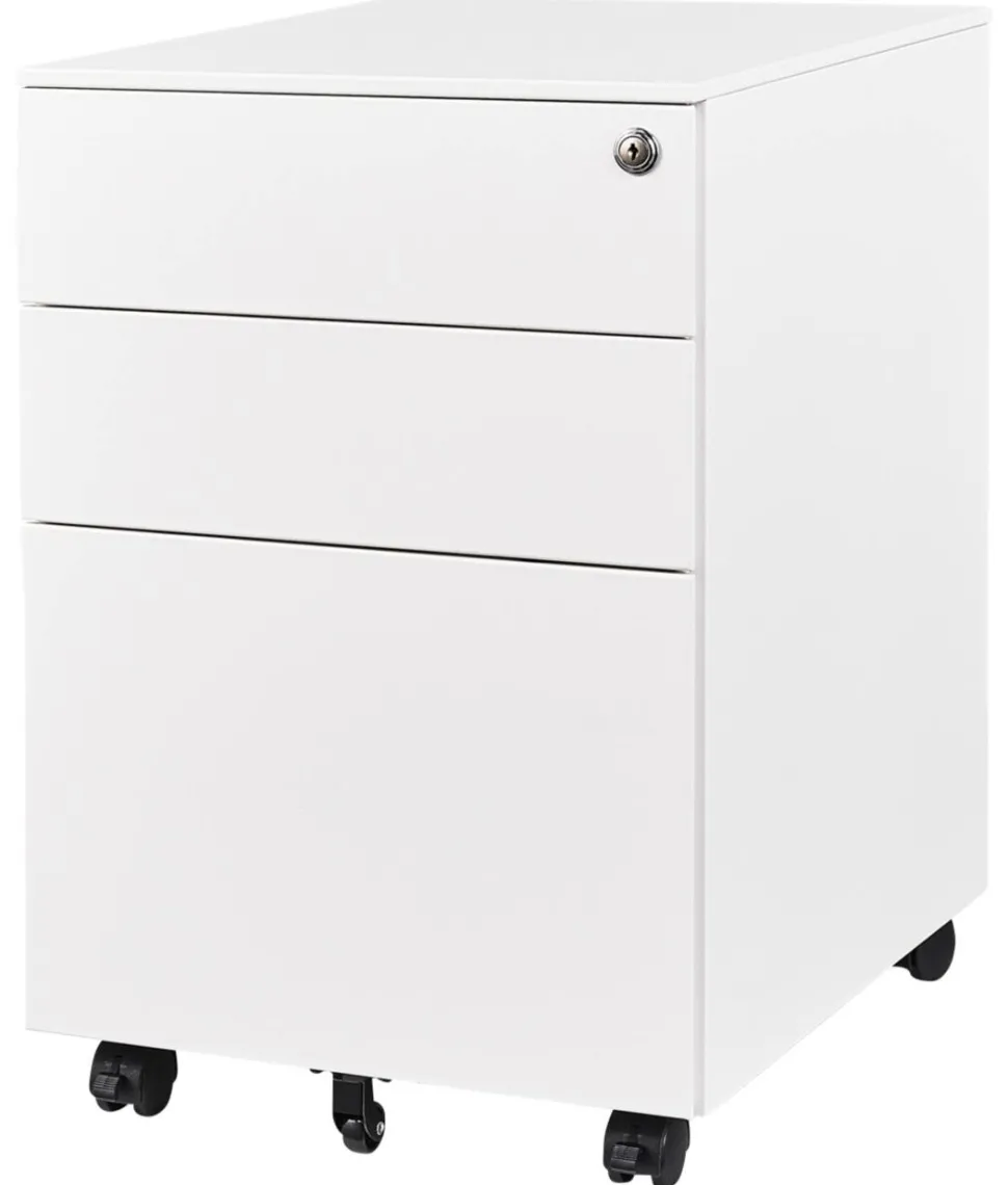 euroseats Bureauladeblok Rechthoekig 1 Lade 390 (B) x 500 (D) x 600 (H) mm Metaal