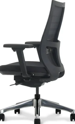 euroseats Bureaustoel Gaas Zwart 490 x 1150 mm