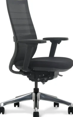 euroseats Bureaustoel Gaas Zwart 490 x 1150 mm