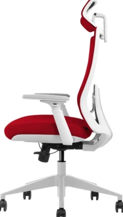 euroseats Bureaustoel Gaas Rood 520 x 1111 mm