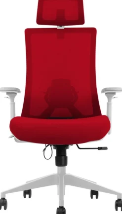 euroseats Bureaustoel Gaas Rood 520 x 1111 mm