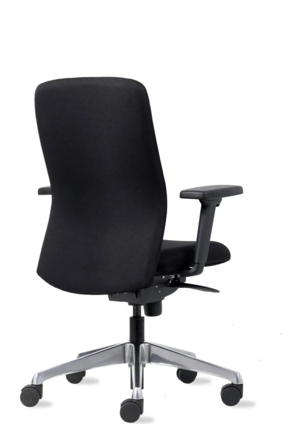 euroseats Bureaustoel Stof Zwart 495 x 1100 mm
