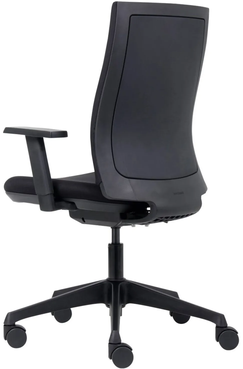 euroseats Canillo Bureaustoel Synchroonmechanisme Optionele armleuning In hoogte verstelbare zitting Zwart 100 kg