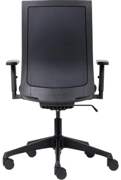 euroseats Canillo Bureaustoel Synchroonmechanisme Optionele armleuning In hoogte verstelbare zitting Zwart 100 kg