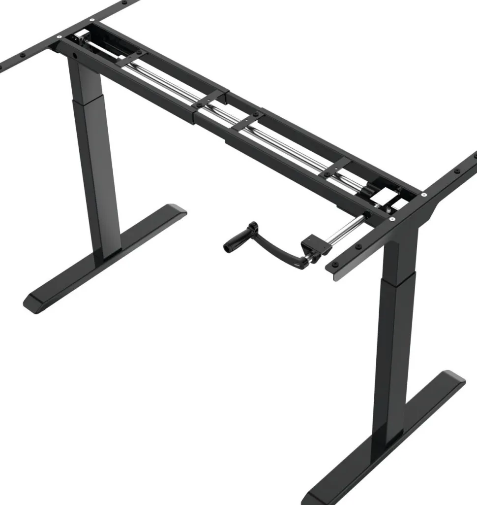 euroseats Crank Zit-sta-frame Rechthoekig T-Voet 1.100 (B) x 650 (D) x 1.165 (H) mm Metaal