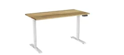 euroseats Economy Zit-sta-bureau Rechthoekig Oxyd Beton T-Voet 1.400 (B) x 800 (D) x 1.275 (H) mm Metaal