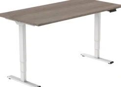 euroseats Economy Zit-sta-bureau Rechthoekig Robson Eiken T-Voet 1.400 (B) x 800 (D) x 1.275 (H) mm Metaal
