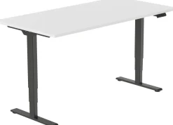 euroseats Economy Zit-sta-bureau Rechthoekig T-Voet 1.600 (B) x 800 (D) x 1.275 (H) mm Metaal