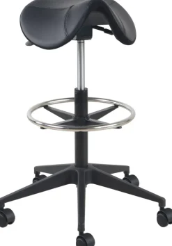 euroseats ergonomicsche zadelkruk Matera nylon large zwart
