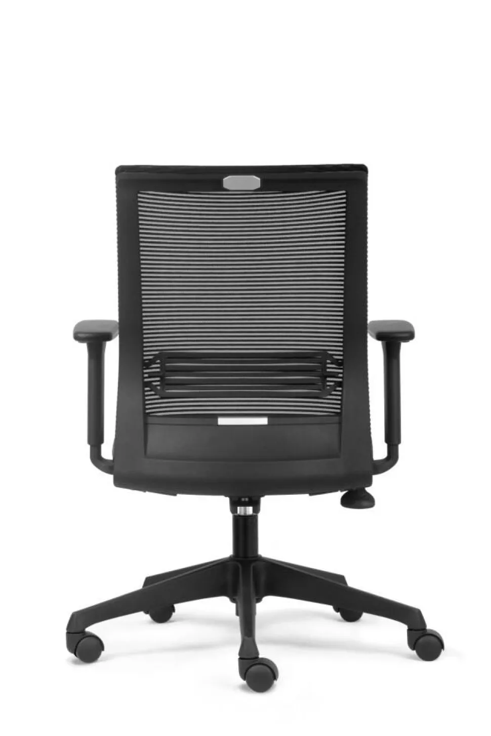 euroseats Evora Bureaustoel Basis mechanisme Stof In hoogte verstelbare armleuning In hoogte verstelbare zitting Zwart 80 kg 660 x 690 x 1.060 mm
