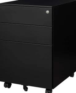 euroseats Mobiel ladeblok Rechthoekig 3 Lades 390 (B) x 500 (D) x 600 (H) mm Metaal