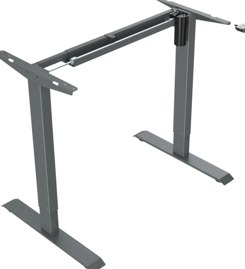 euroseats 1-Motor Zit-sta-frame Rechthoekig T-Voet 1.210 (B) x 500 (D) x 1.210 (H) mm Metaal