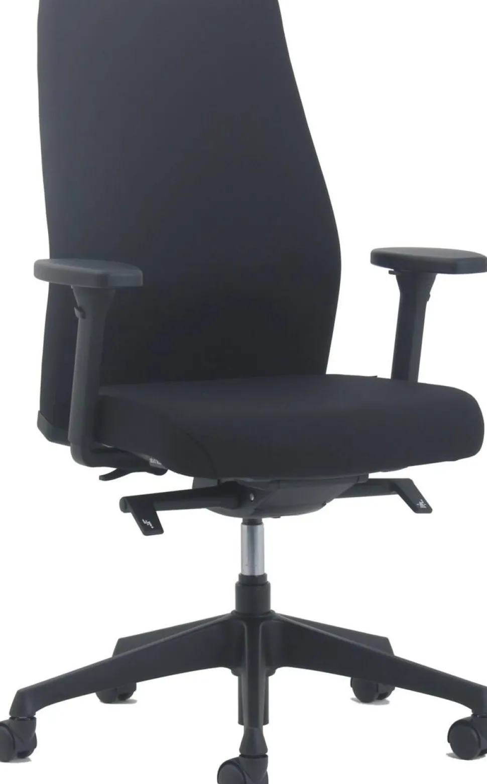 euroseats Torino bureaustoel stof zwart