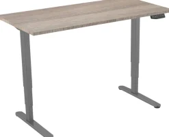 euroseats Zit-sta-bureau Rechthoekig Robson Eiken T-Voet 1.800 (B) x 800 (D) x 1.275 (H) mm Metaal