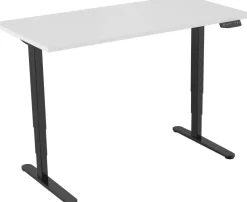 euroseats Zit-sta-bureau Rechthoekig T-Voet 1.600 (B) x 800 (D) x 1.275 (H) mm Metaal