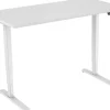 euroseats Zit-sta-bureau Rechthoekig T-Voet 1.600 (B) x 800 (D) x 1.275 (H) mm Metaal