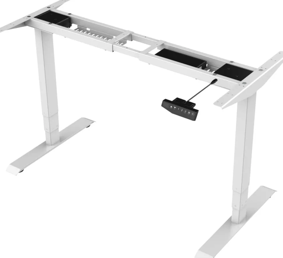 euroseats Zit-sta-frame Rechthoekig T-Voet 1.800 (B) x 600 (D) x 1.250 (H) mm Metaal