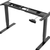 euroseats Zit-sta-frame Rechthoekig T-Voet 1.800 (B) x 600 (D) x 1.250 (H) mm Metaal