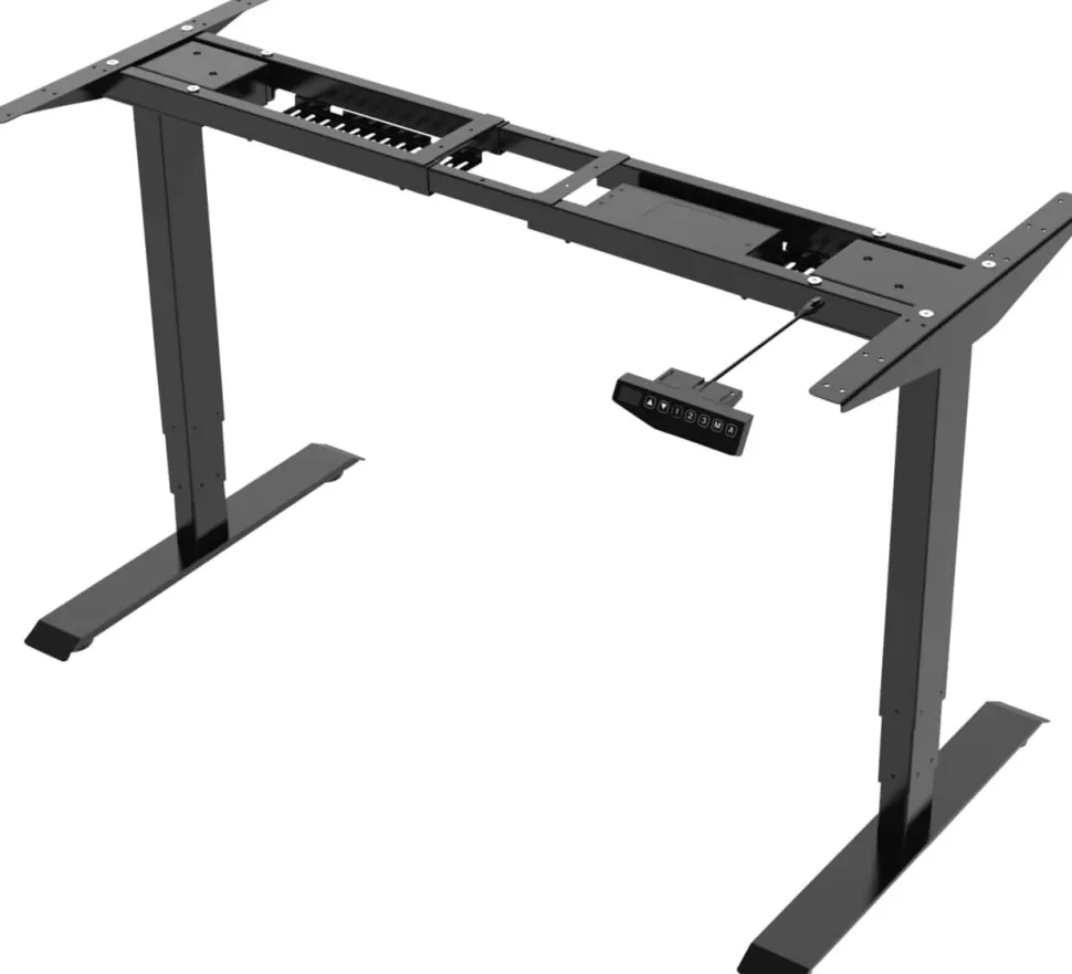 euroseats Zit-sta-frame Rechthoekig T-Voet 1.800 (B) x 600 (D) x 1.250 (H) mm Metaal