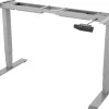 euroseats Zit-sta-frame Rechthoekig T-Voet 1.800 (B) x 600 (D) x 1.250 (H) mm Metaal