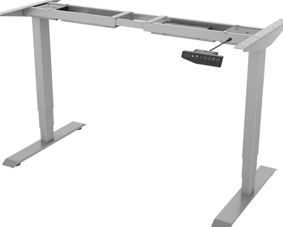 euroseats Zit-sta-frame Rechthoekig T-Voet 1.800 (B) x 600 (D) x 1.250 (H) mm Metaal