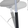 euroseats Zit-sta-kruk Zwart PRA.001 345 x 335 x 860 mm
