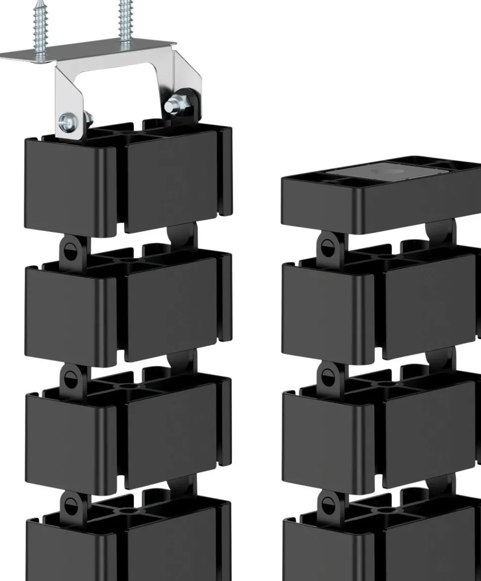 Fellowes Kabelgoot Zwart 129 x 107 x 1.288 mm