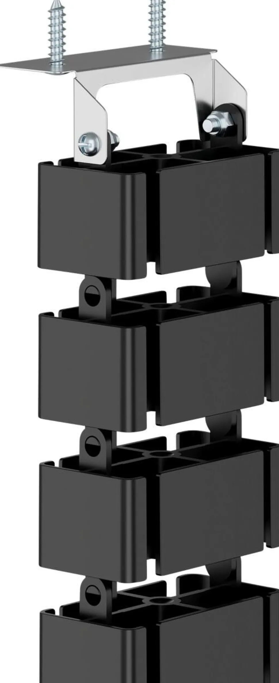 Fellowes Kabelgoot Zwart 129 x 107 x 1.288 mm