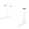 Fellowes Levado Elektrisch Hoogteverstelbaar Zit-sta-frame Rechthoekig T-Voet 1.829 (B) x 698 (D) x 1.257 (H) mm Gemelamineerde spaanplaat, PVC (Polyvinylchloride), Staal