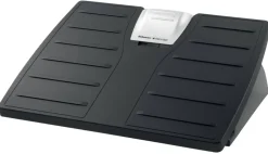 Fellowes Office Suites, Microban Verstelbare Voetensteun 444.5 x 333.4 x 111.1mm Zwart & Zilver