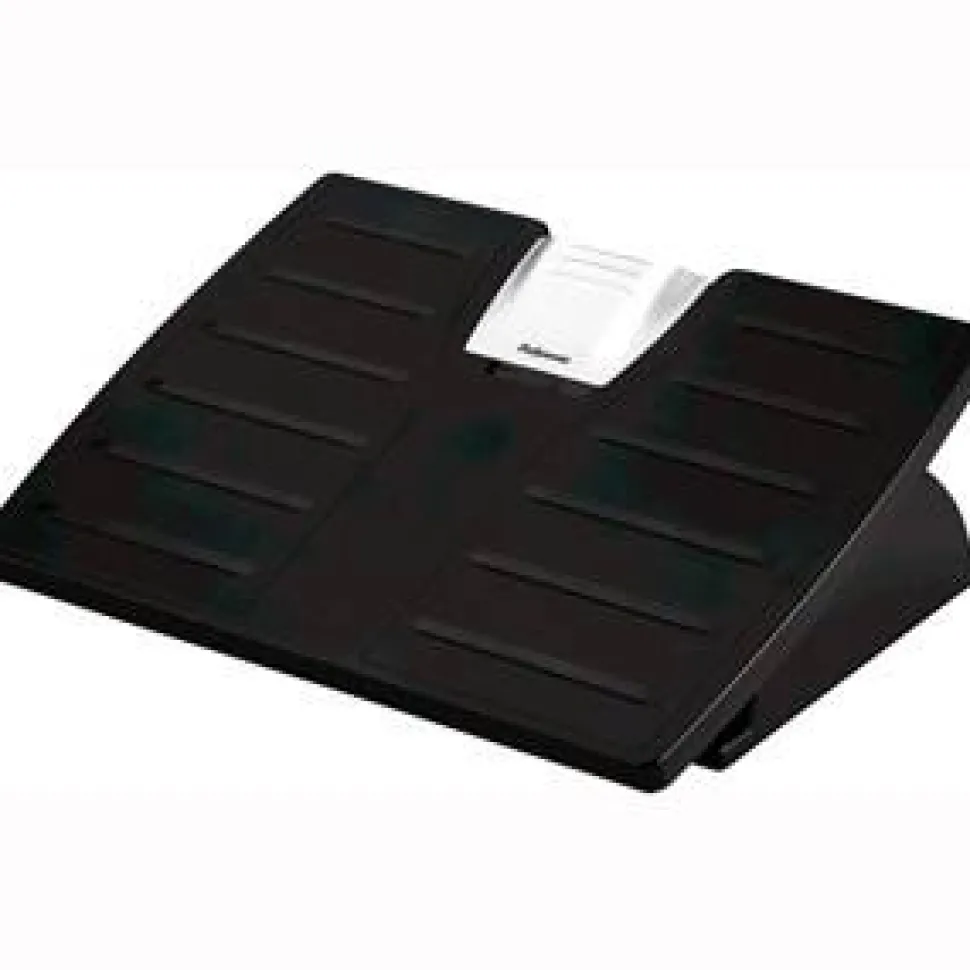 Fellowes Office Suites, Microban Verstelbare Voetensteun 444.5 x 333.4 x 111.1mm Zwart & Zilver
