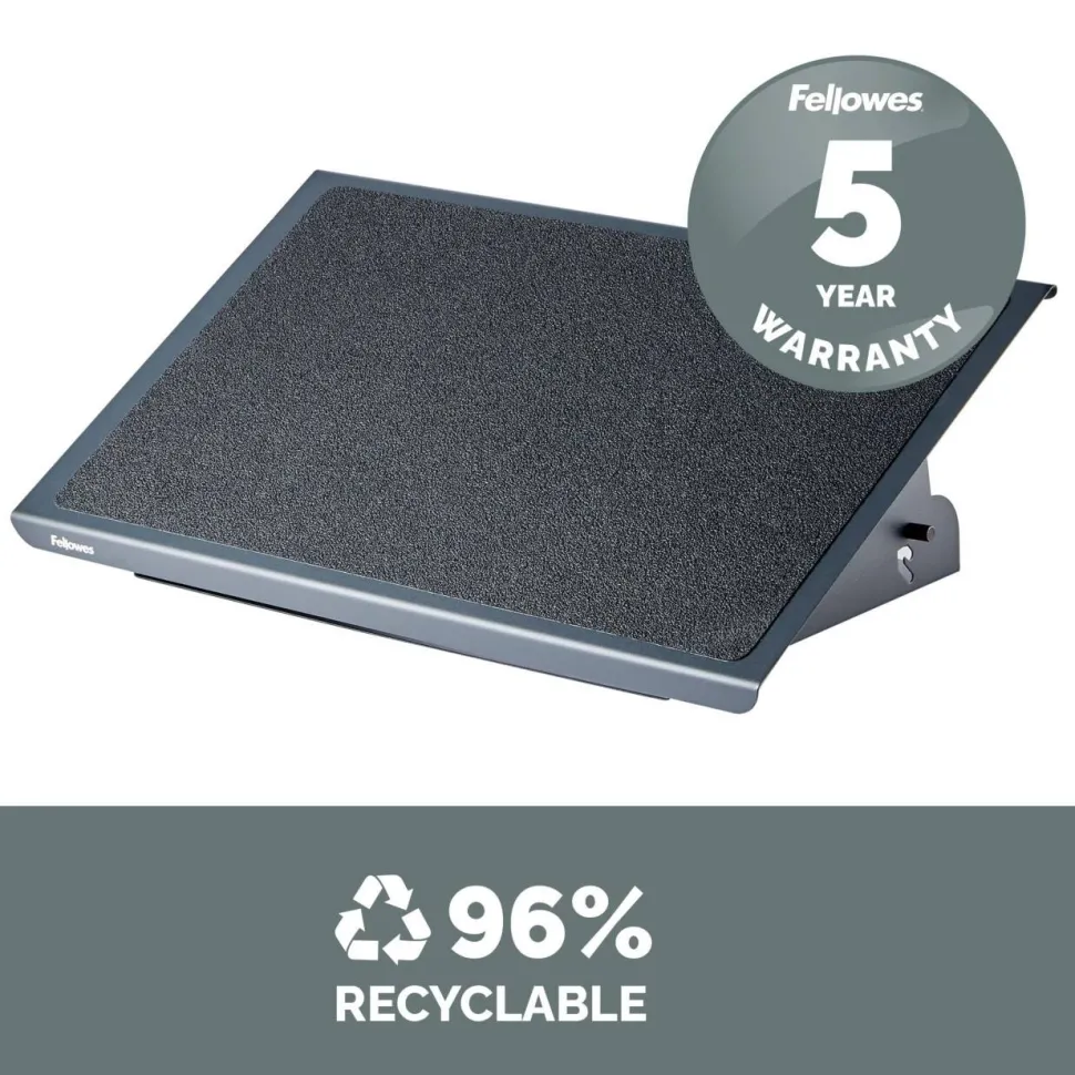 Fellowes Professional-serie Voetensteun 560 x 350 x 102 mm Zwart