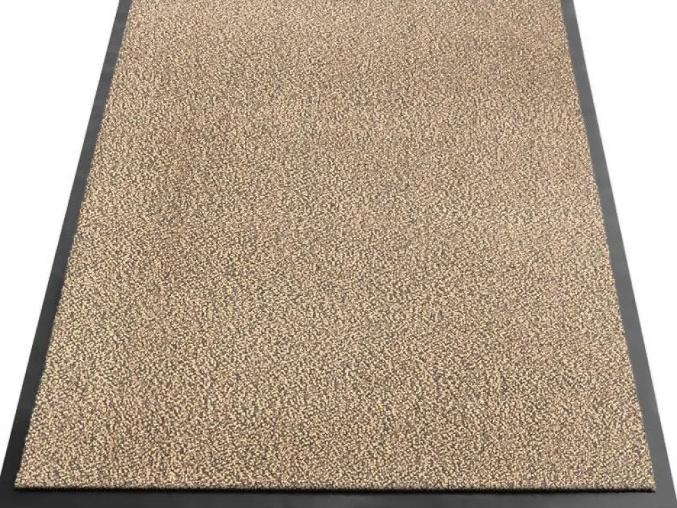 FLOORDIREKT PRO Droogloopmat SKY Okergeel PP (Polypropeen), Vinyl 90 x 300 cm