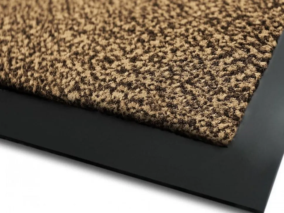 FLOORDIREKT PRO Droogloopmat SKY Okergeel PP (Polypropeen), Vinyl 90 x 300 cm