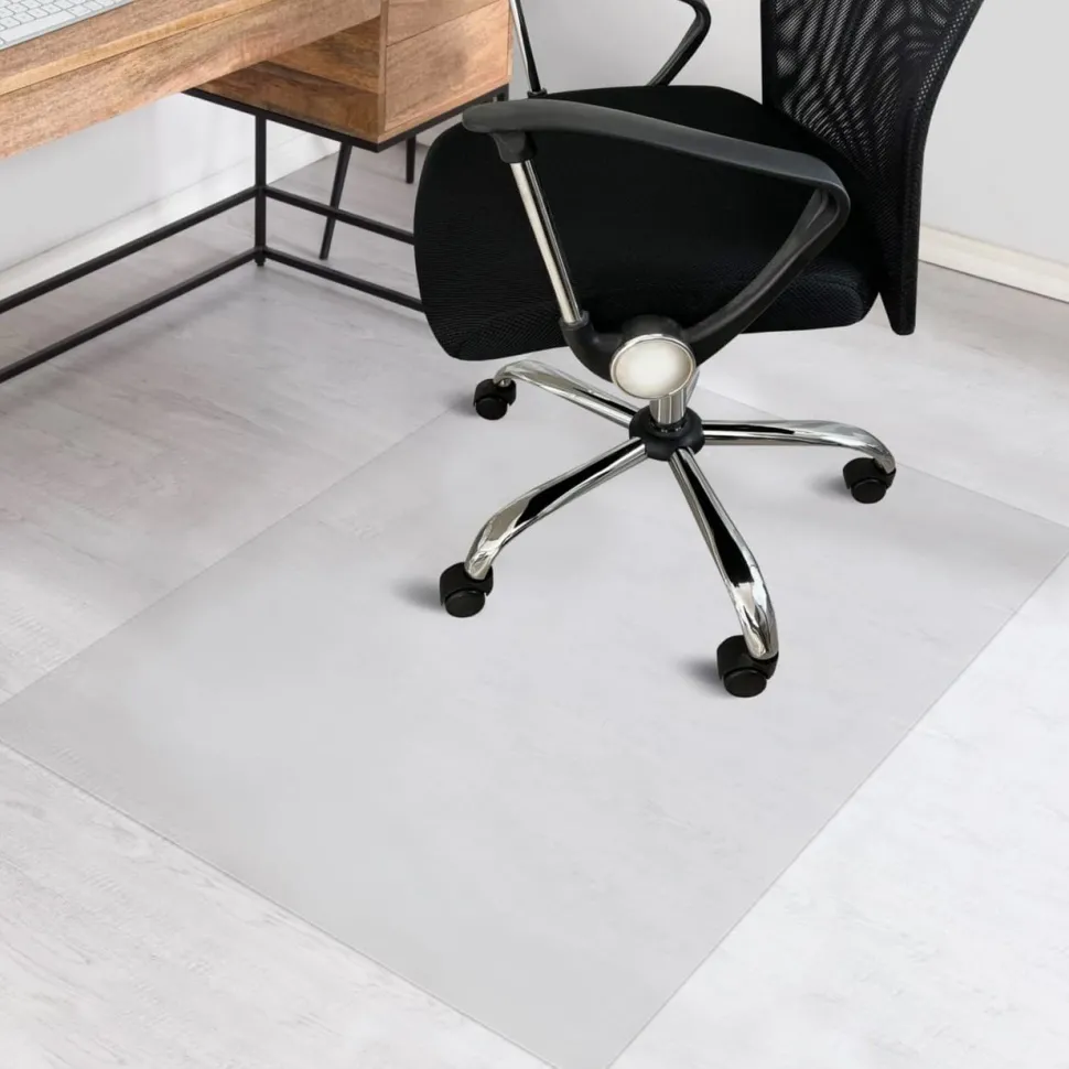 FLOORDIREKT PRO Neo Stoelmat voor harde vloeren Antislip Vinyl 90 x 120 cm