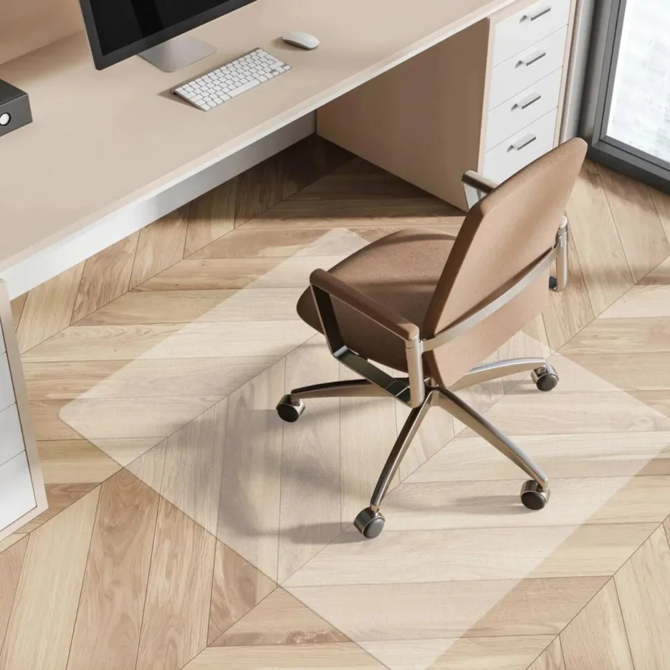 FLOORDIREKT PRO Stoelmat PC (polycarbonaat) Transparant 150 cm