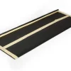 FLOORDIREKT STEP Santiago Trapmat Rubber Zwart 25 x 75 cm
