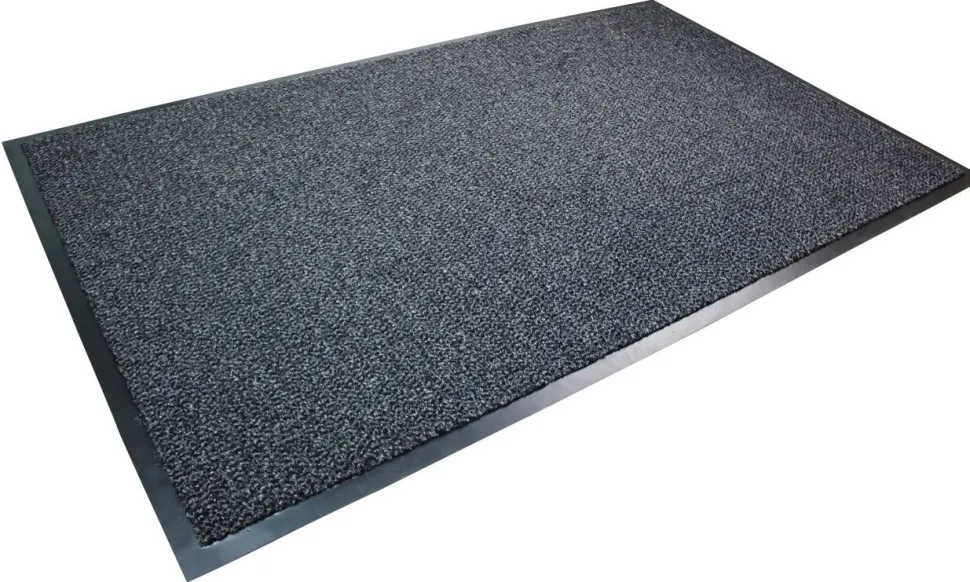 Floortex Deurmat Indoor Premium Grijs Microvezel, PP (Polypropeen), PVC (Polyvinylchloride)
