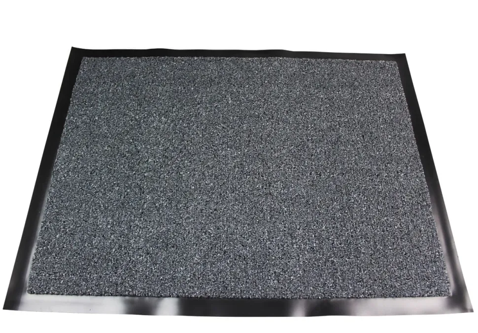 Floortex Deurmat Indoor Value Grijs PP (Polypropeen), PVC (Polyvinylchloride)