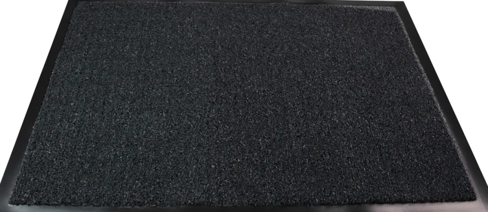Floortex Deurmat Indoor Value Zwart PP (Polypropeen), PVC (Polyvinylchloride)