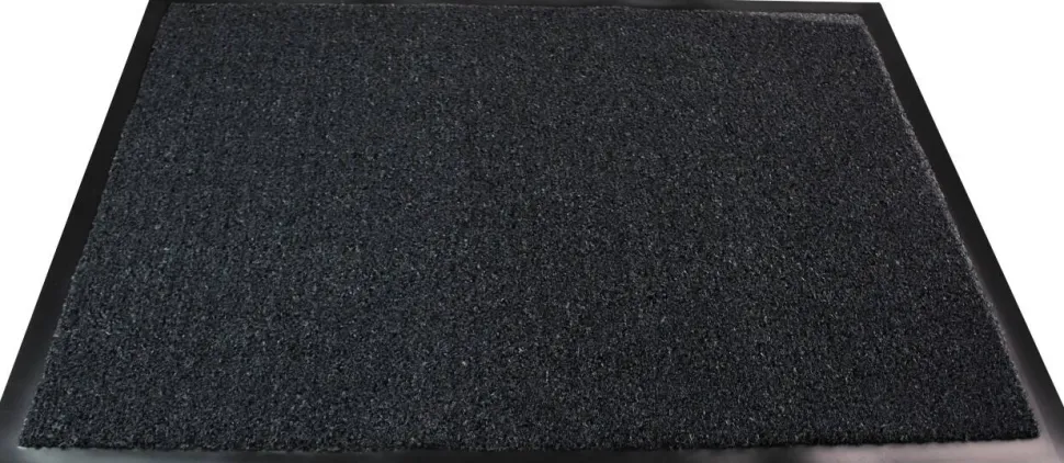 Floortex Deurmat Indoor Value Zwart PP (Polypropeen), PVC (Polyvinylchloride)