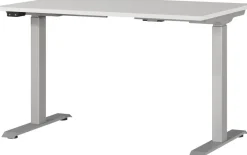 GERMANIA AGENDA Elektronisch in hoogte verstelbaar Bureau Lichtgrijs 1.200 (B) x 800 (D) x 1.200 (H) mm