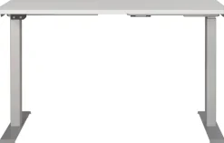 GERMANIA AGENDA Elektronisch in hoogte verstelbaar Bureau Lichtgrijs 1.200 (B) x 800 (D) x 1.200 (H) mm