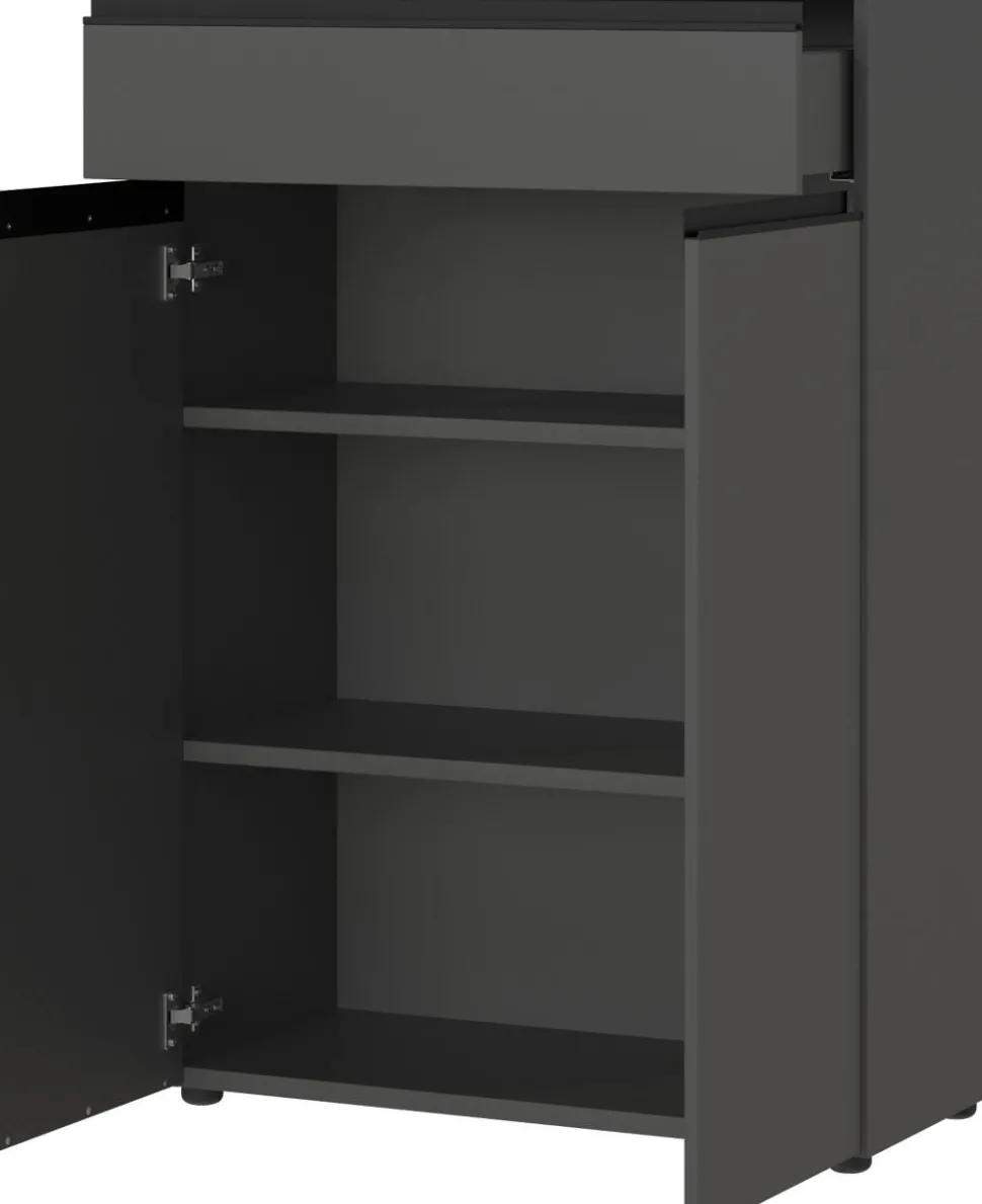 GERMANIA BEDANO Archiefkast 1 Lade 810 x 400 x 1.200 mm Grafiet