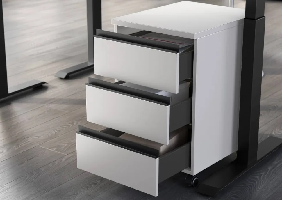 GERMANIA BEDANO Mobiel ladeblok 3 Lades 400 x 500 x 630 mm